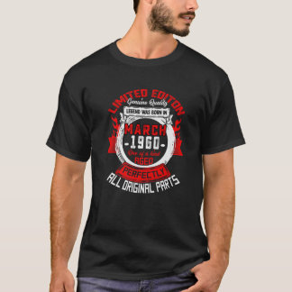 Camiseta 63º Nascer De Lendas De Presente De Aniversário Em