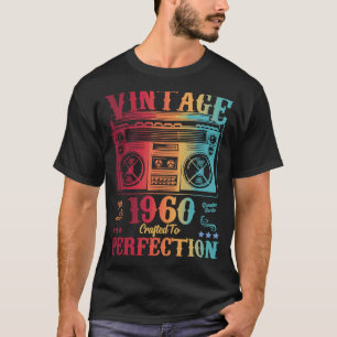Camiseta 63 anos Vintage 1960 Mulheres Homens