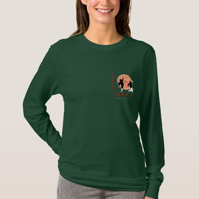 Camiseta [63a] Estilo apertado Farting do mordente (Frente)