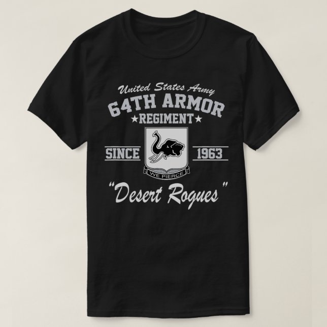 Camiseta 64º Regimento Armor  (Frente do Design)