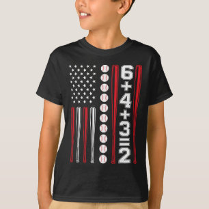 Camiseta 643 Venda Matemática Jogador Arremessador Meninos