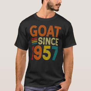 Camiseta 65.º aniversário De 65 anos Caprino desde 1957
