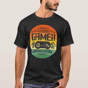 Camiseta 65. º Aniversário Gamer 1957, 65 anos