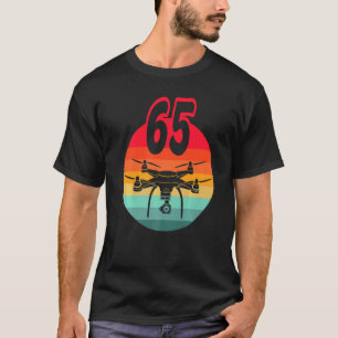 Camiseta 65.º aniversário I - Drones com controle remoto re