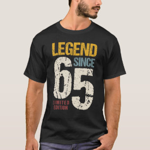Camiseta 65 anos Vintage 1957 65th Aniversário Decoration