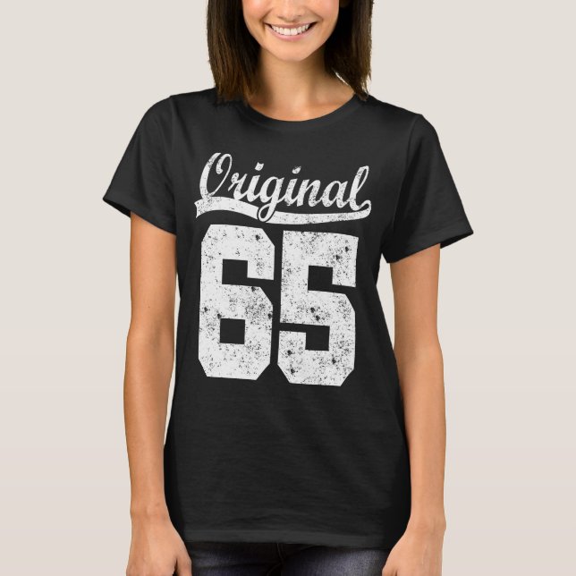 Camiseta 65 born gift  (Frente)
