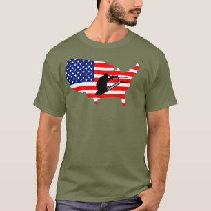 Camiseta 65 Creedmoor American Flag 2A LRP perch