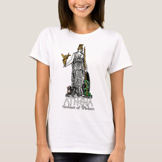 CAMISETA 65 MCMLXV ATHENA GREGO MITOLOGIA GODDESES DA SABED (Frente)