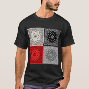 Camiseta 65 MCMLXV Bandana Mix Pattern