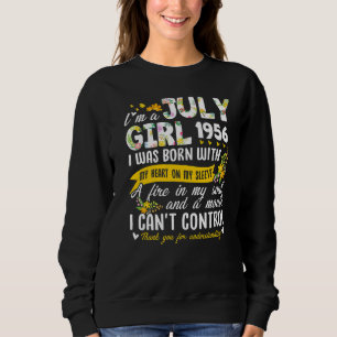 Camiseta 66º aniversário da Floral Girl, julho de 1956
