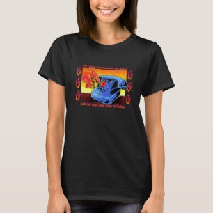 Camiseta 666 Número do Ocbeco gótico satânico do diabo da b
