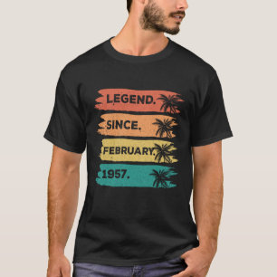 Camiseta 66.ª Legenda de aniversário da Vintage desde fever