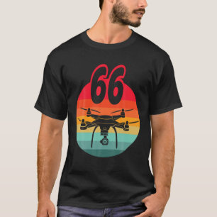 Camiseta 66.º Aniversário I - Drones De Controle Remoto Com