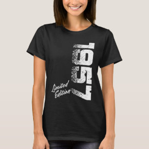 Camiseta 66 anos 1957 66.º aniversário