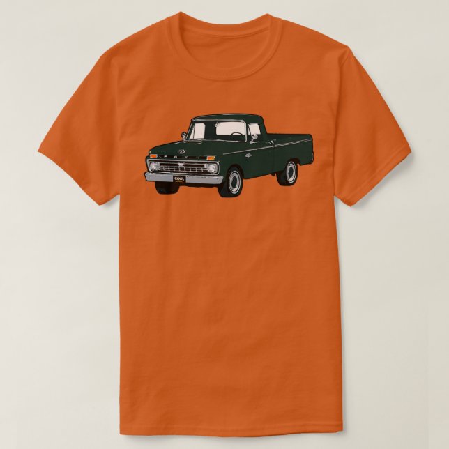Camiseta 66 Green F Truck (Frente do Design)