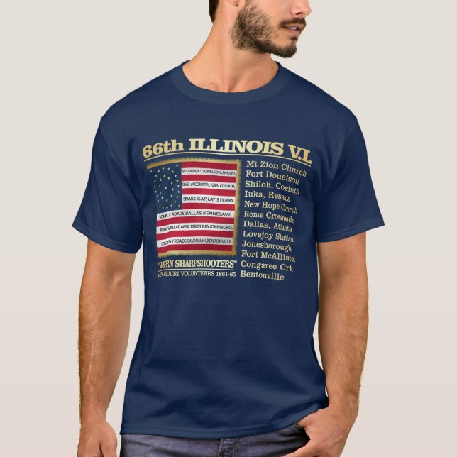 Camiseta 66 Illinois VI (BH) (Frente)