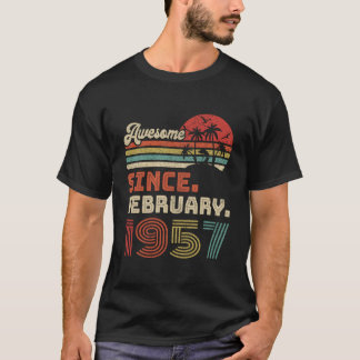 Camiseta 66 Incrível Desde Fevereiro de 1957 66º