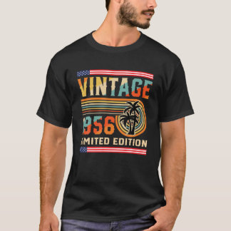 Camiseta 66 Year Old Gifts Vintage 1956 Limited Edition 66T