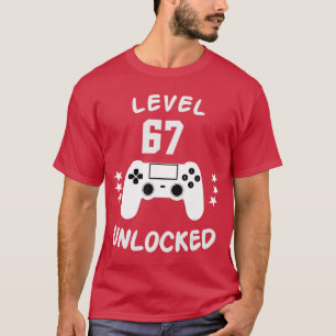 Camiseta 67º Aniversário do Controlador de Gamers família