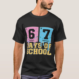 Camiseta 67º Dia De Escola Elementos Químicos Professor Men