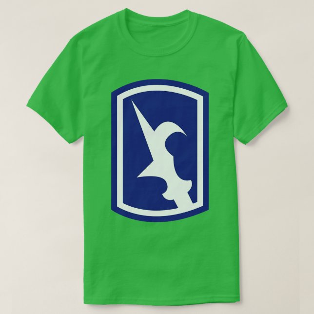 Camiseta 67.ª Brigada de Infantaria SSI com texto X (Frente do Design)