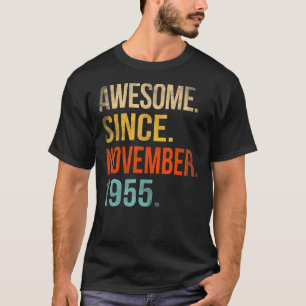 Camiseta 67.º Aniversário, 67 anos, Espetacular desde novem
