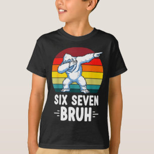 Camiseta 67 Animais Engraçado 67 Brainrot Juventude Criança