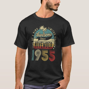 Camiseta 67 anos de idade 67.º aniversário incrível desde n