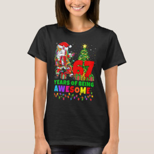 Camiseta 67 Anos De Incrível Unicórn 67º Aniversário Ch