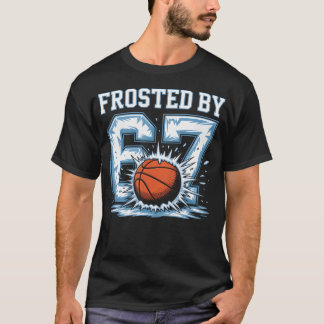 Camiseta 67 Basquete Congelado Por 6 7 Meme Divertido Seis 