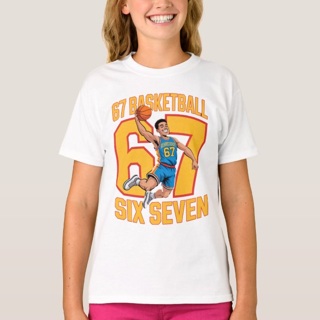 Camiseta 67 Basquete Seis Sete (Frente)