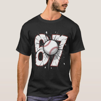 Camiseta 67 Beisebol Seis Sete 6 7 Meme