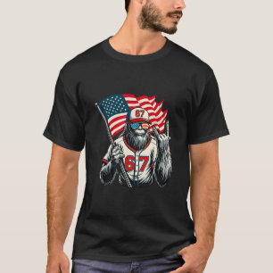 Camiseta 67 Bigfoot Meme Engraçado Seis Sete Gíria Gen Alph
