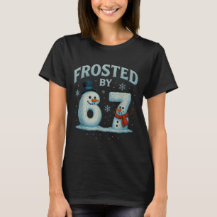 Camiseta 67 Boneco de Neve de Natal 6 7 Meme da Internet Na