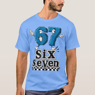 Camiseta 67 Brainrot Meme Italiano Divertido 6 7 Brainrot J