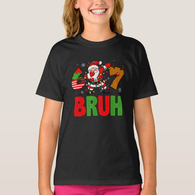 Camiseta 67 Bruh Six Seven Alpha Gíria (Frente)