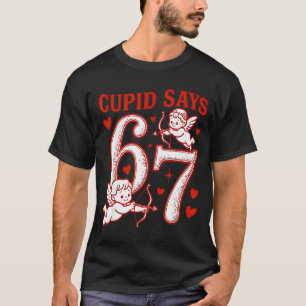 Camiseta 67 Cud Diz Seis Sete 6 7 Meme Meninos Meninas Vale