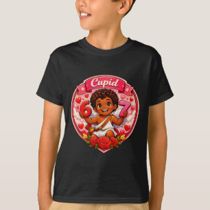 Camiseta 67 Cupido Tendência de Meme de Dia dos Namorados A