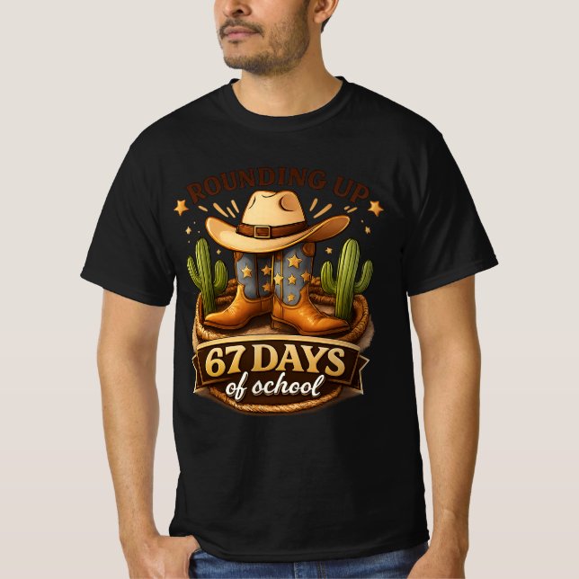 Camiseta 67 Days of School (Frente)