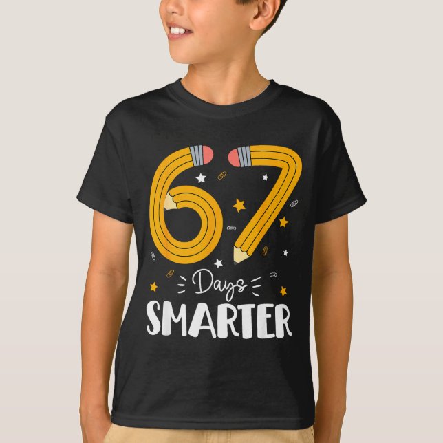 Camiseta 67 Days Smarter Gen Alpha Slang 67 Meme Teachers S (Frente)