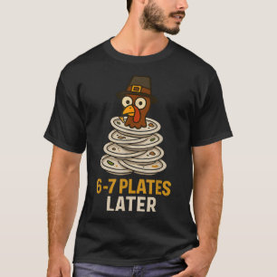 Camiseta 67 Dia de Ação de Graças Peru Engraçado 6-7 Meme S
