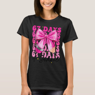 Camiseta 67 Dias De Escola Coquette Bow Six Seven Meme Prof