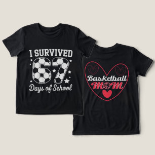 Camiseta 67 Dias de Escola, Jornada de Mãe de Basquete 2026