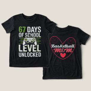 Camiseta 67 Dias de Escola, Jornada de Mãe de Basquete 2026