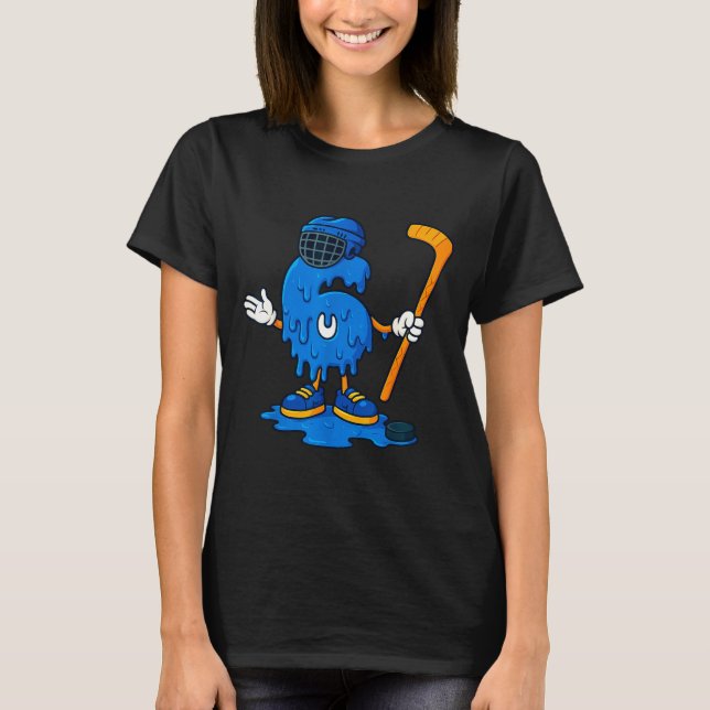 Camiseta 67 Drip Ice Cream Hockey Player  (Frente)