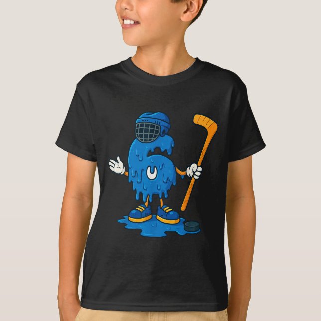 Camiseta 67 Drip Ice Cream Hockey Player  (Frente)