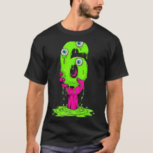 Camiseta 67 Fantasia de Halloween Piada Número 6 Seis Meme