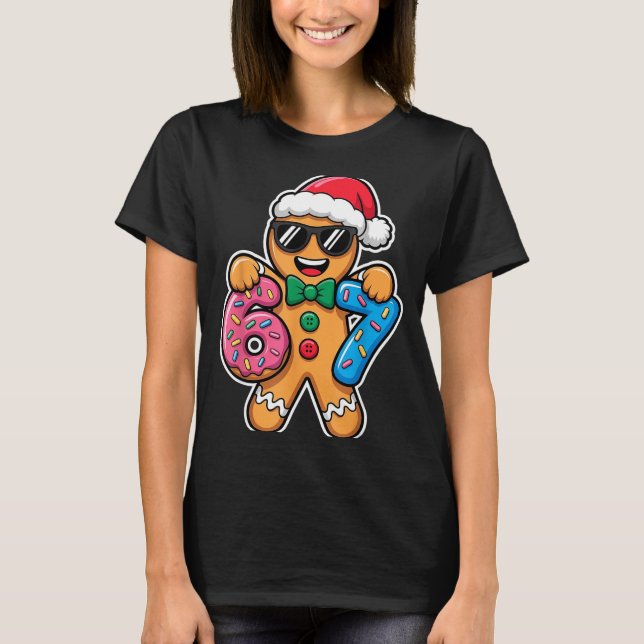 Camiseta 67 Funny Christmas Boys Kids Xmas Six Seven Ginger (Frente)