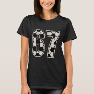 Camiseta 67 Futebol Seis Sete 6 7 Meme 67 _1