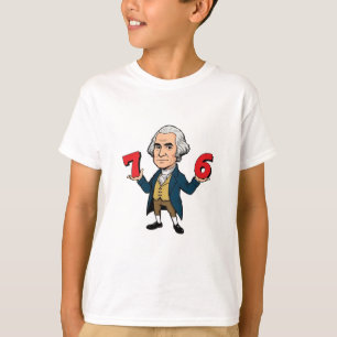 Camiseta 67 George Washington 7-6 Seis Sete Meme 67